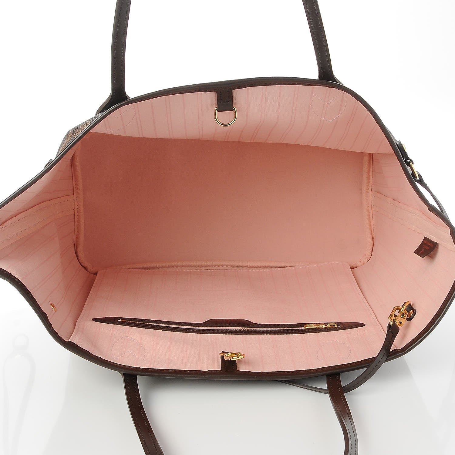 Louis Vuitton Damier Ebene Neo Neverfull MM Rose Ballerine 5 of 8
