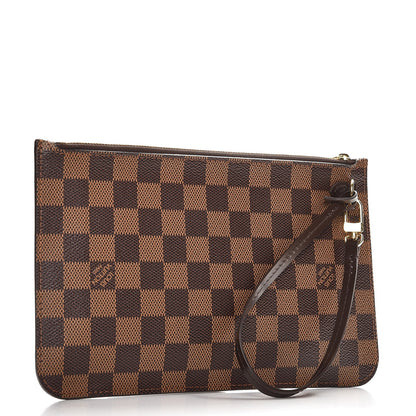 Louis Vuitton Damier Ebene Neverfull MM GM Pochette 3 of 7