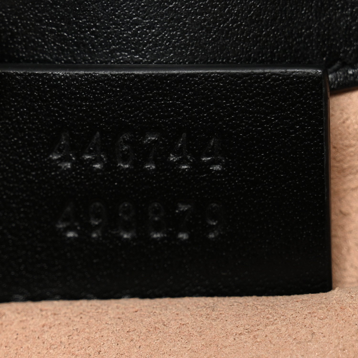 Gucci Calfskin Matelasse Mini GG Marmont Shoulder Bag Black 7 of 11