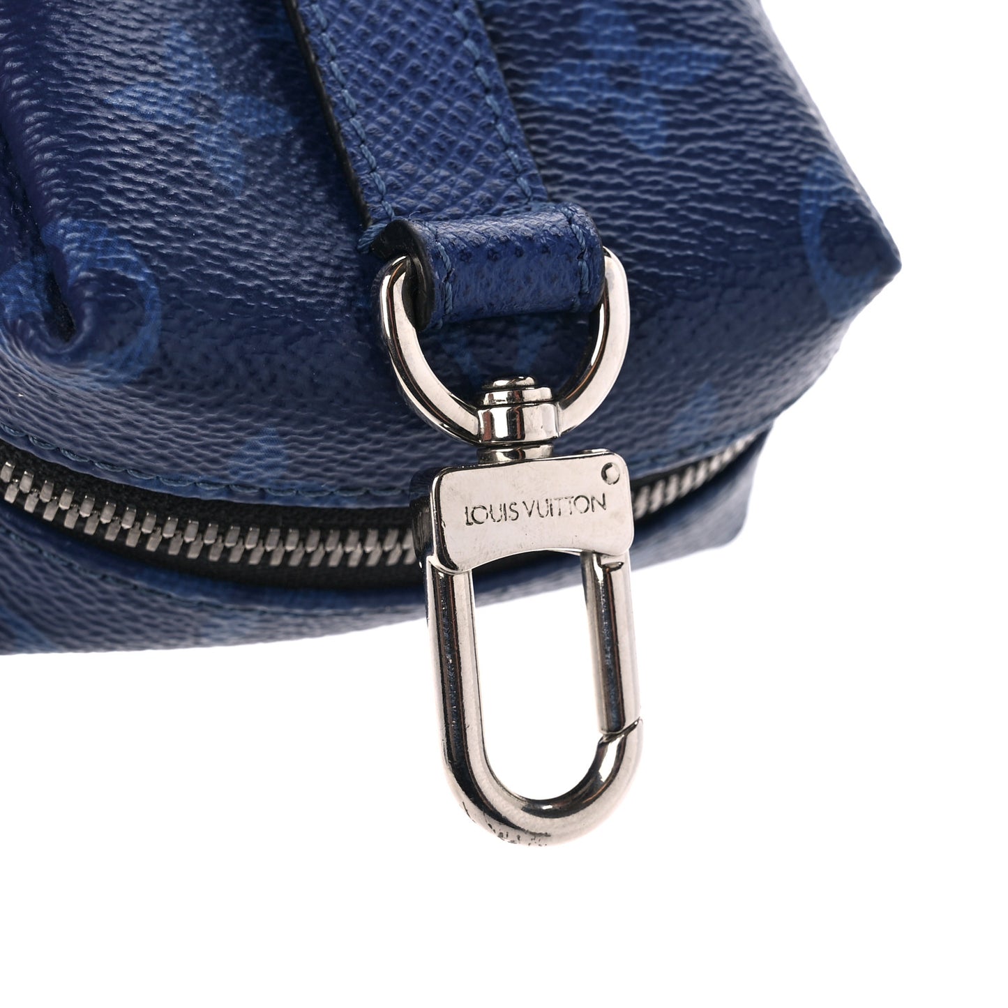 Taigarama Box Pouch Bag Charm Cobalt