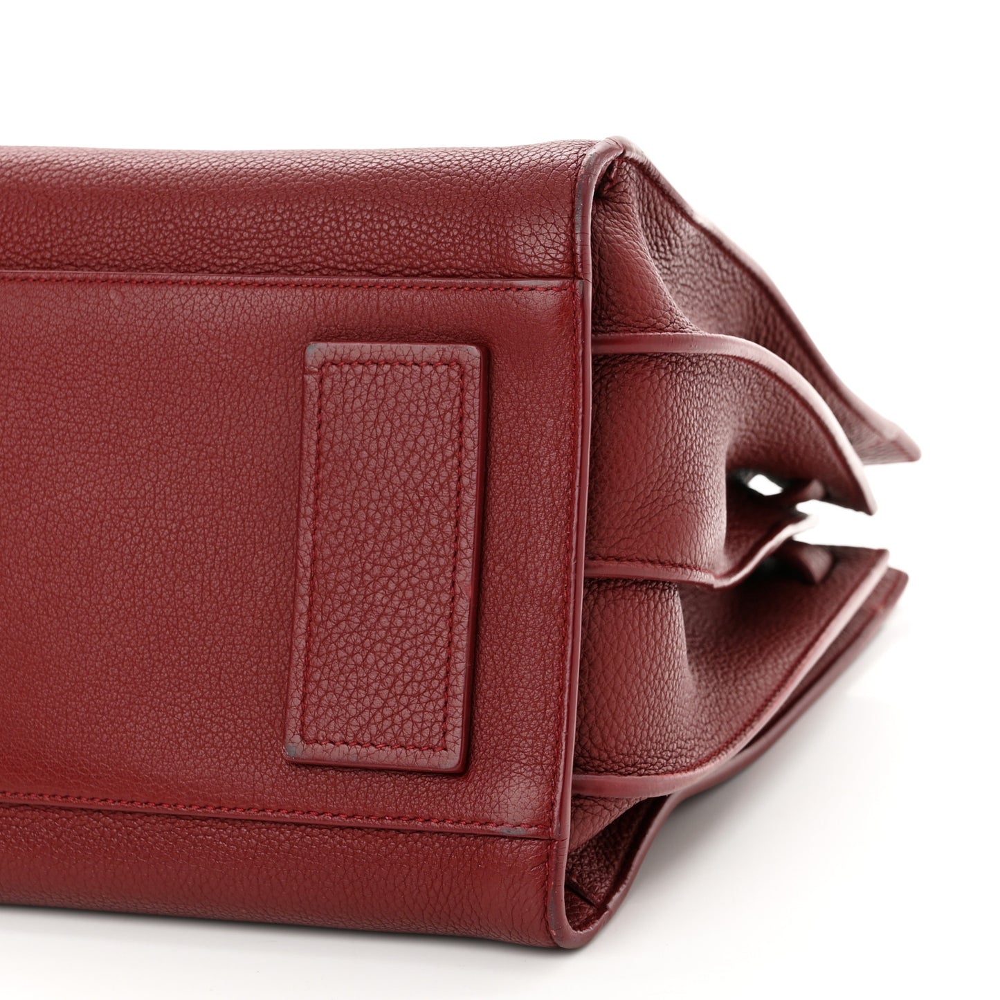Grained Calfskin Small Supple Sac De Jour Dark Pallisandre