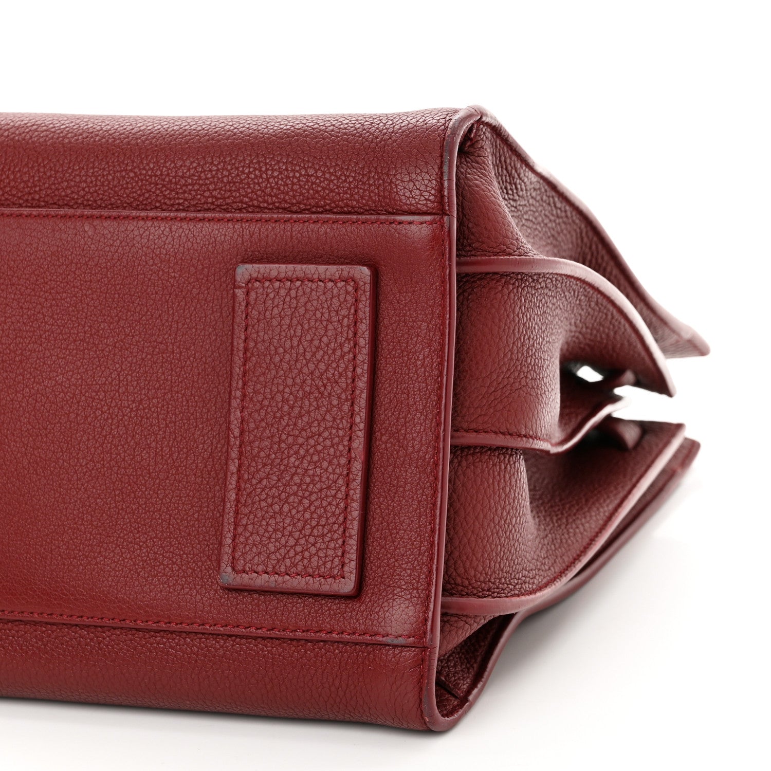 Saint Laurent Grained Calfskin Small Supple Sac De Jour Dark Pallisandre 11 of 11