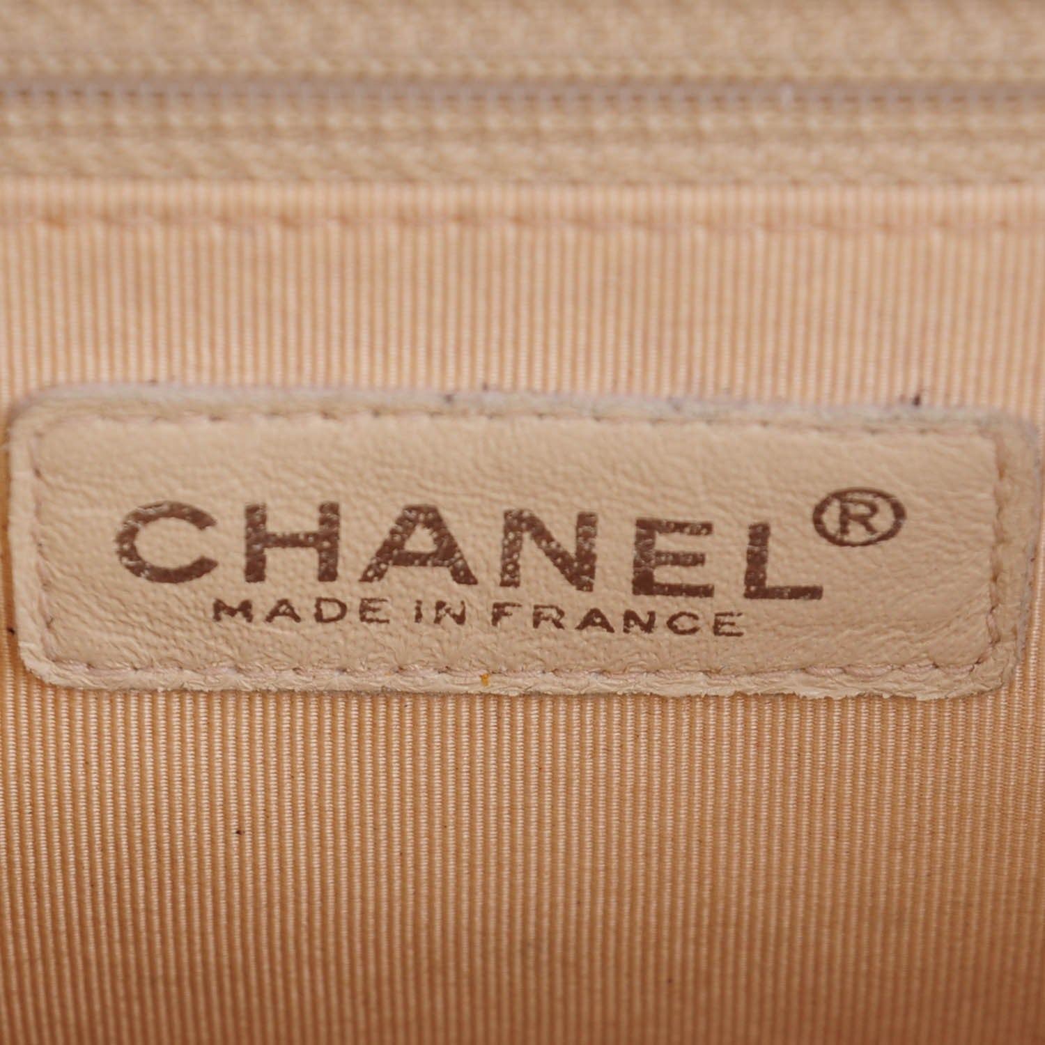 Chanel Lambskin Quilted CC Tote Beige Clair 6 of 8