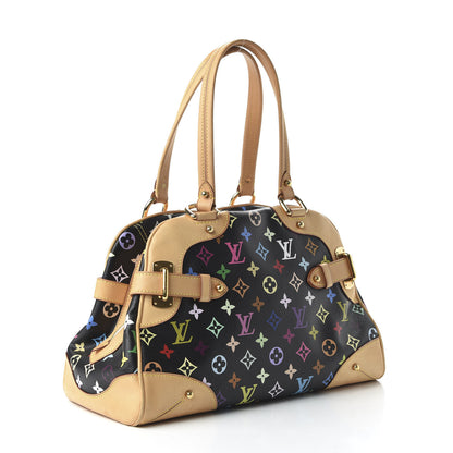 Louis Vuitton Monogram Multicolor Claudia Black 4 of 10