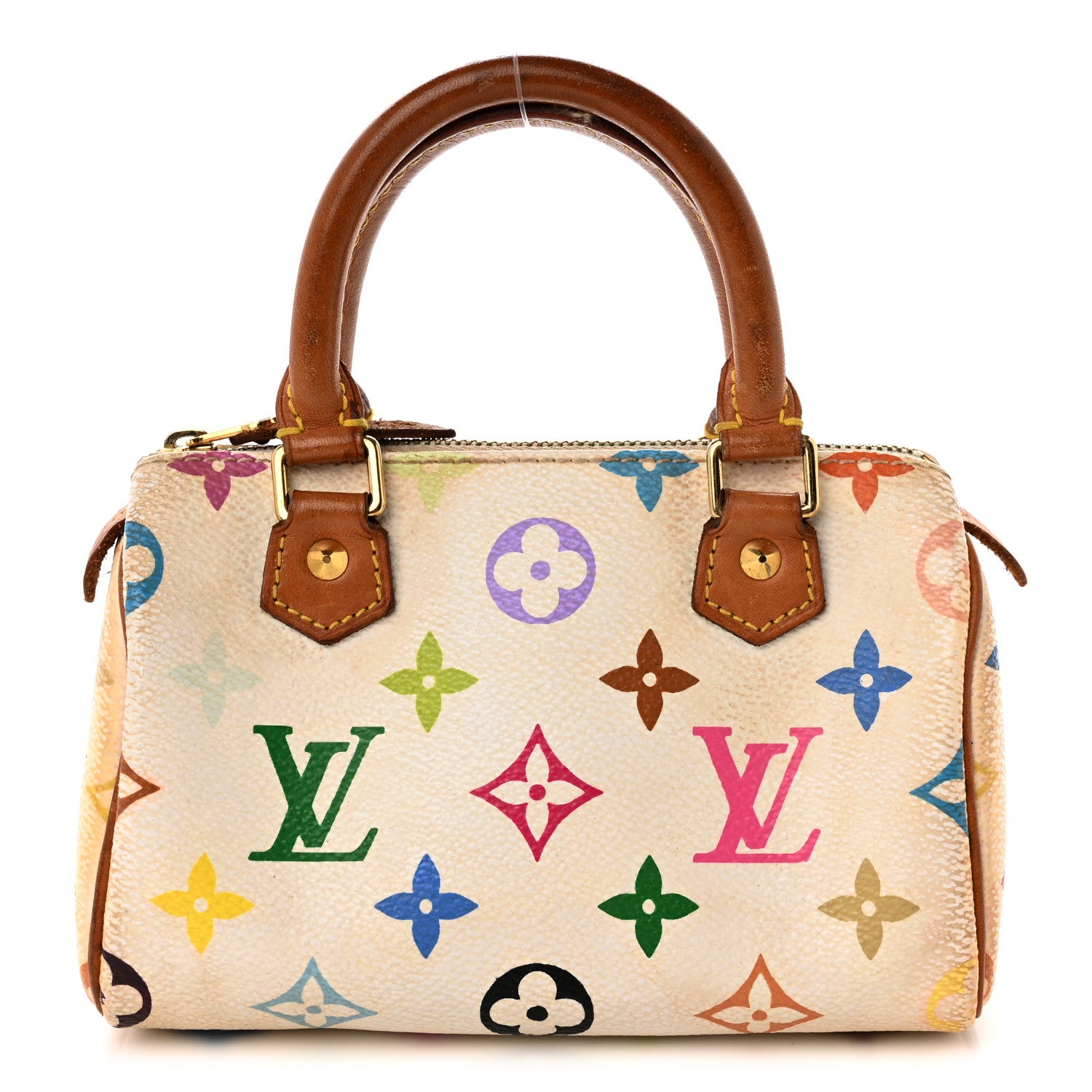 Louis Vuitton Monogram Multicolor Mini Sac HL Speedy White 1 of 18