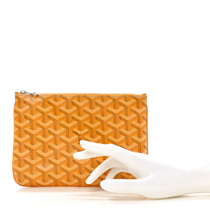 Goyard Goyardine Senat Pochette PM Yellow 2 of 7