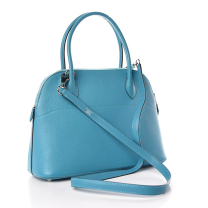 Hermes Chevre Mysore Bolide 27 Turquoise 4 of 17
