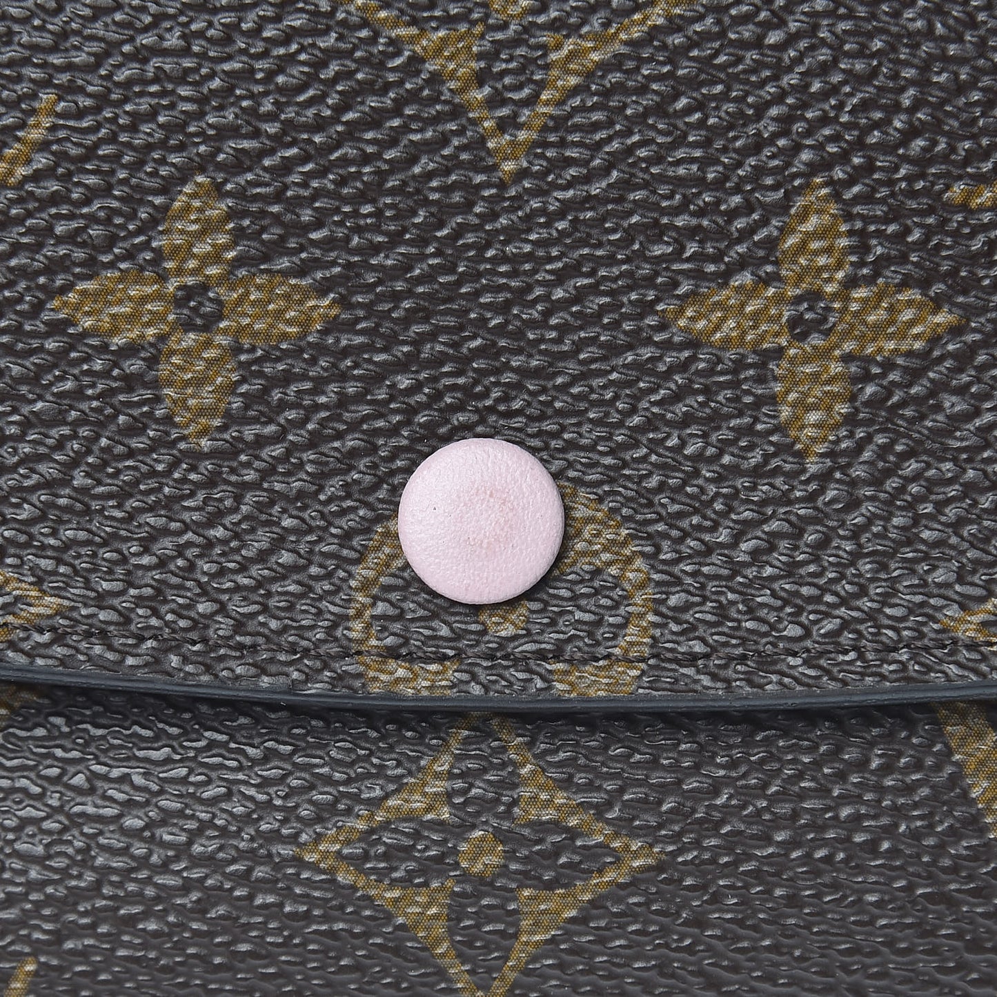 Monogram Emilie Wallet Rose Ballerine