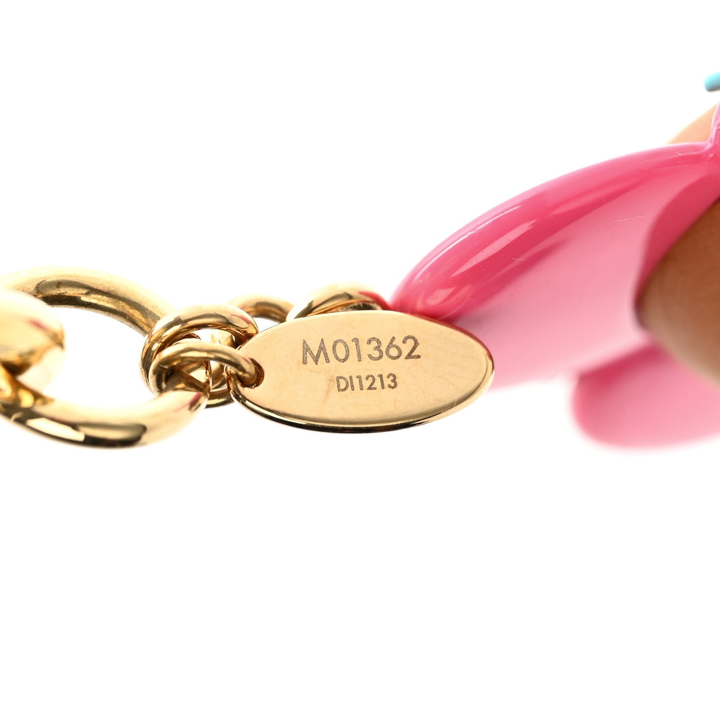 Resin Wood Vivienne Hawaii Bubblegram Alma BB Bag Charm Key Holder