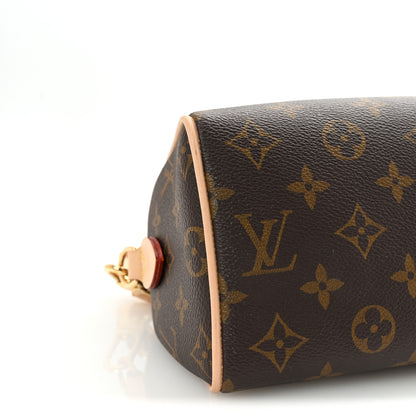 Louis Vuitton Monogram Speedy Bandouliere 20 Beige 7 of 8
