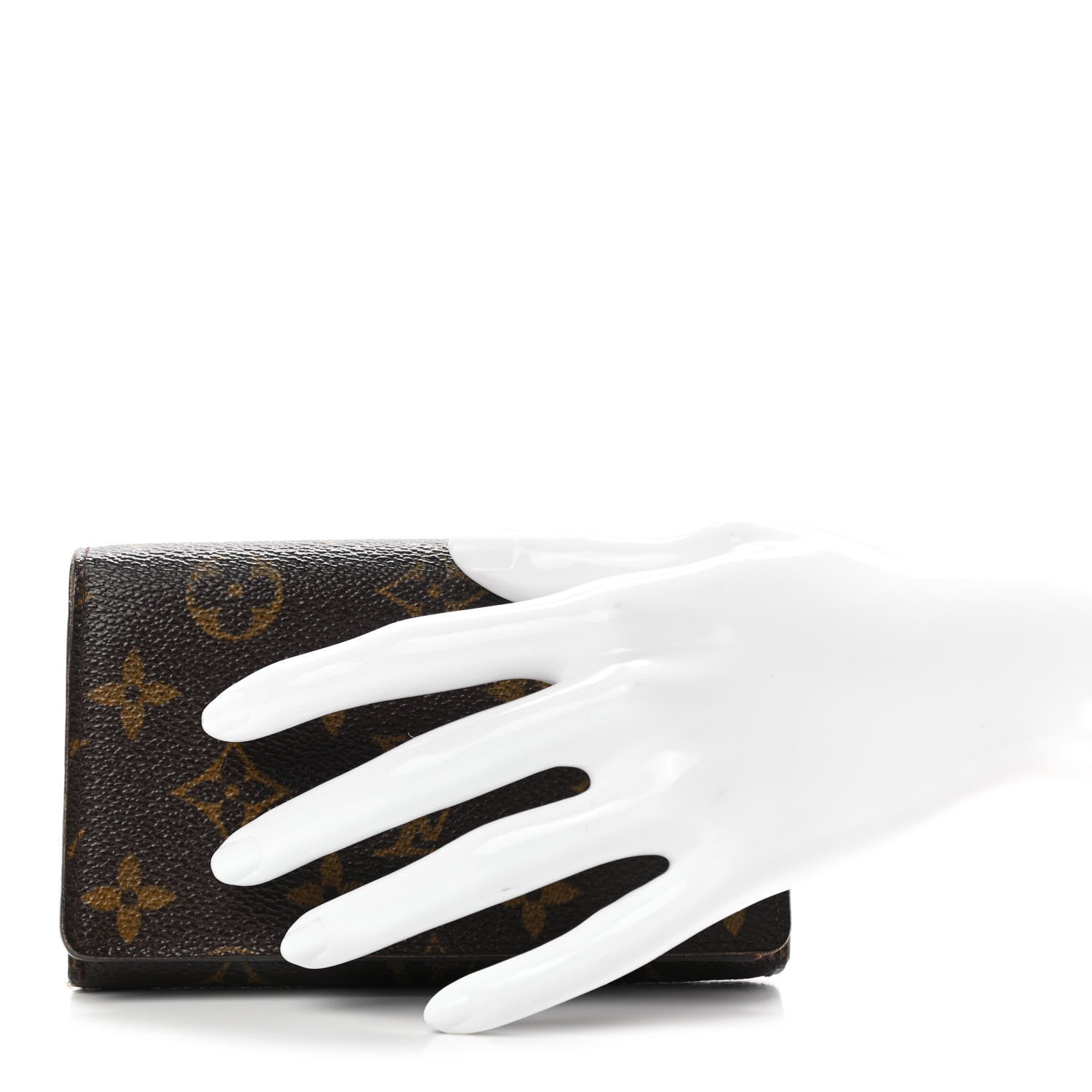 Louis Vuitton Monogram Porte-Monnaie Tresor Wallet 2 of 7