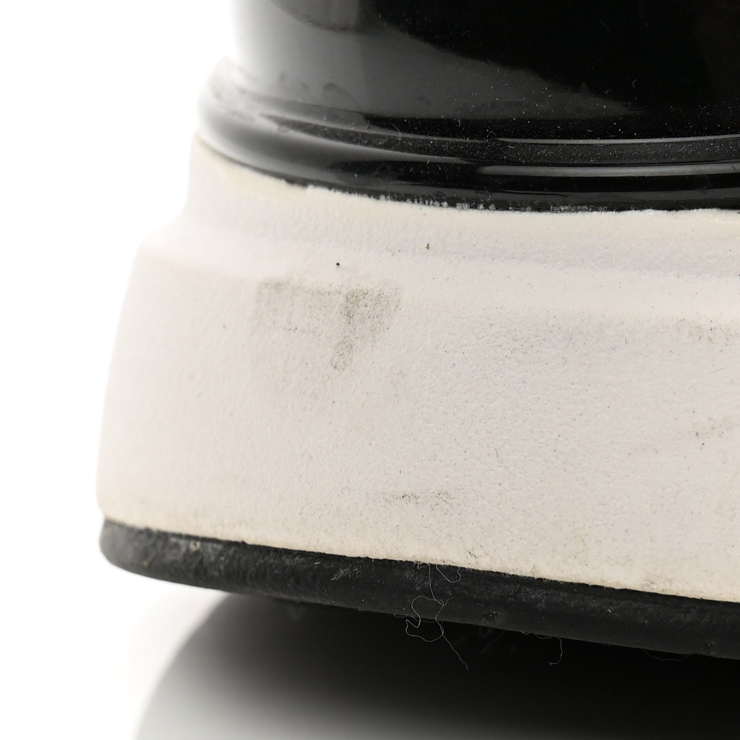 Calfskin Mesh Lycra Suede Womens Logo Sneakers 37.5 Black