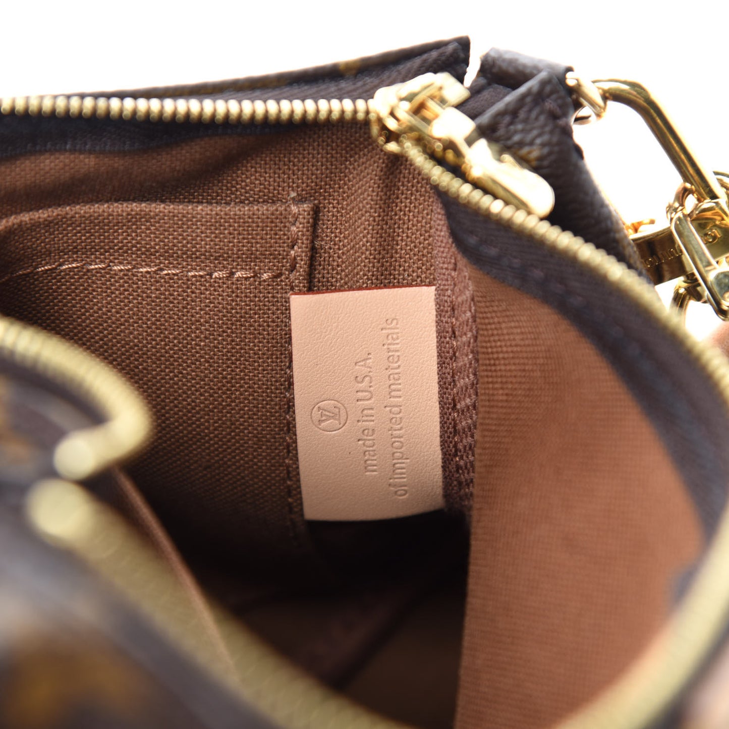 Monogram Multi Pochette Accessories Kaki