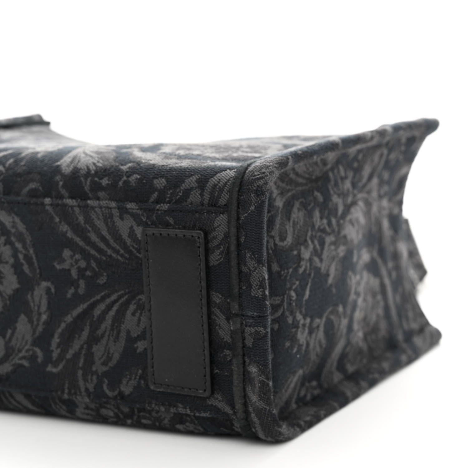 Versace Jacquard Barocco Small Athena Tote Black 9 of 9