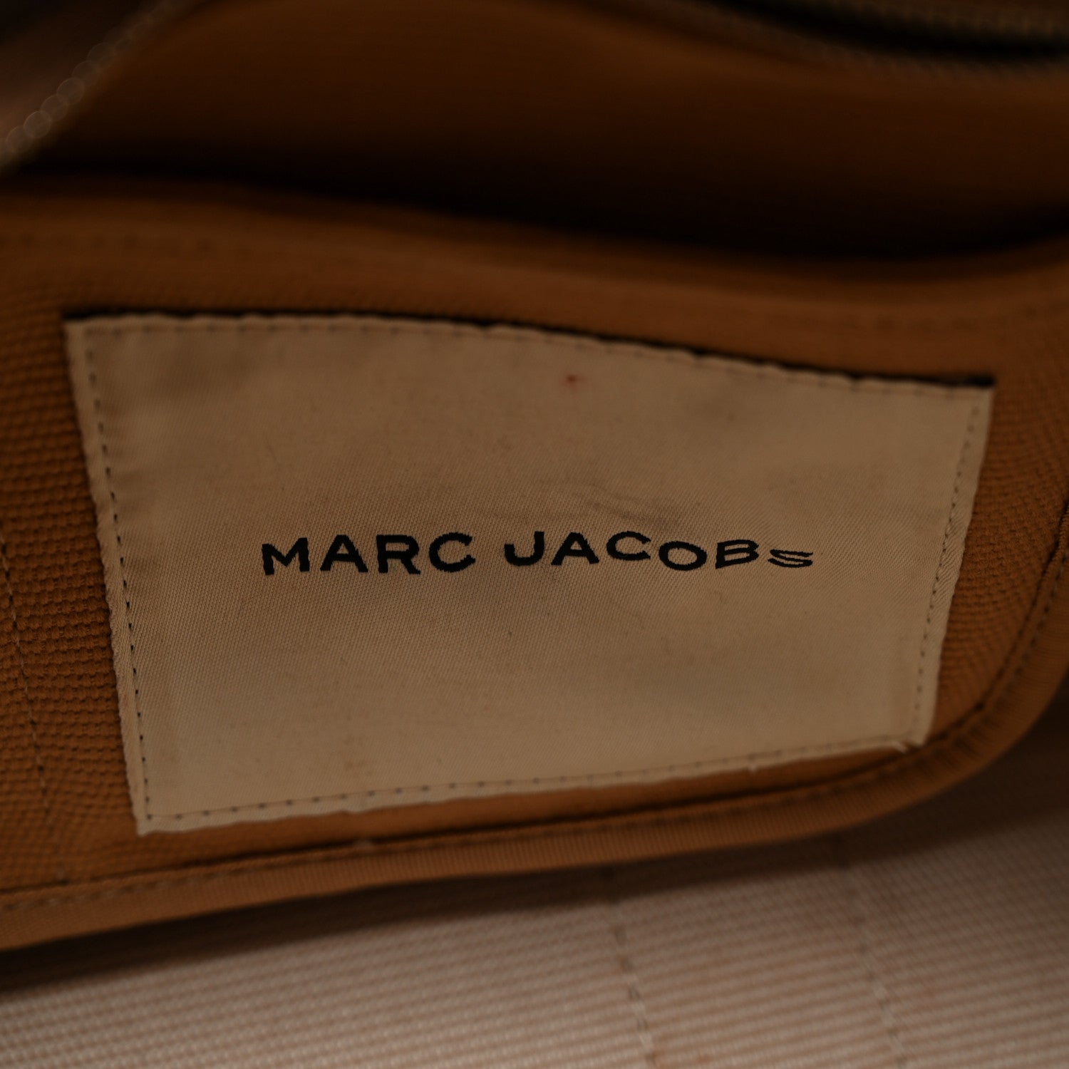 Marc Jacobs Jacquard Medium The Traveler Tote Bag Camel 6 of 11
