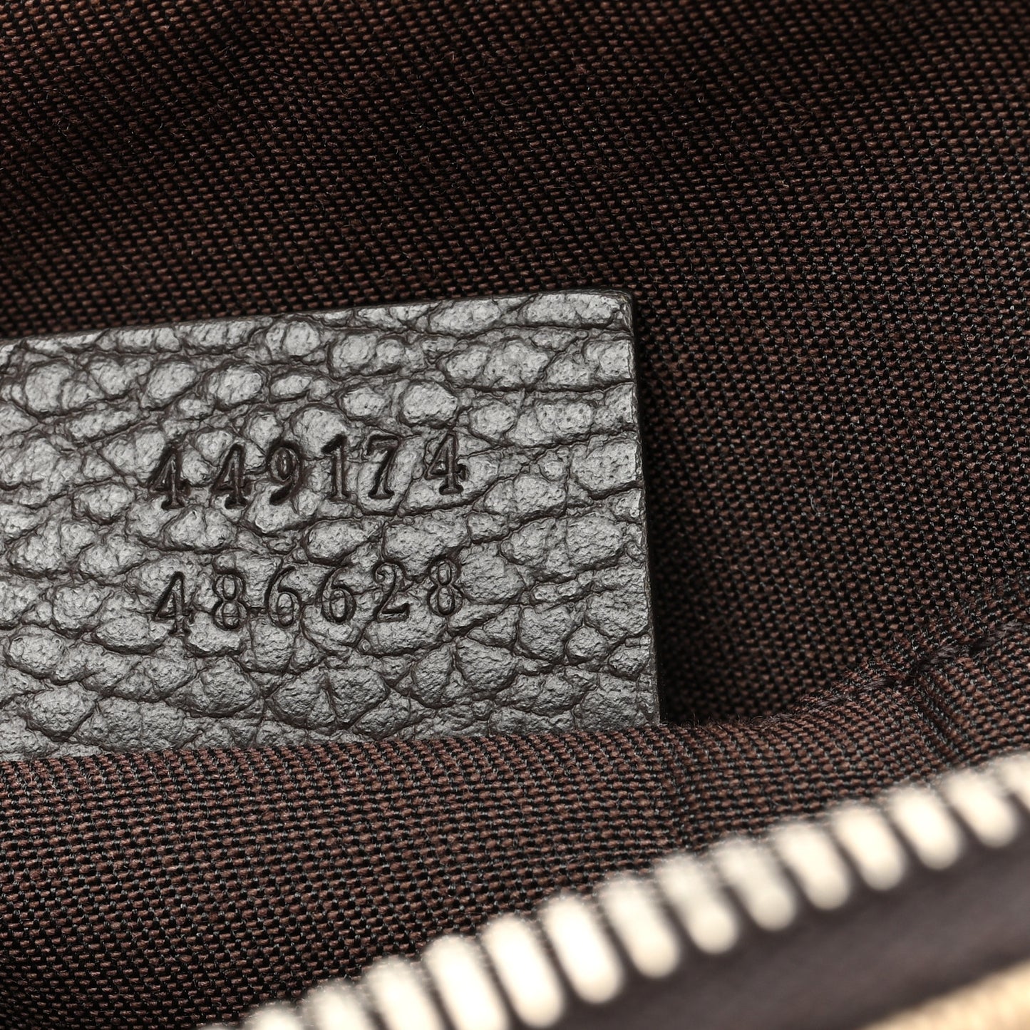 Monogram Belt Bag Dark Brown