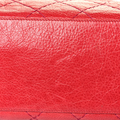 Chanel Glazed Calfskin Large On The Road Tote Red 15 of 16