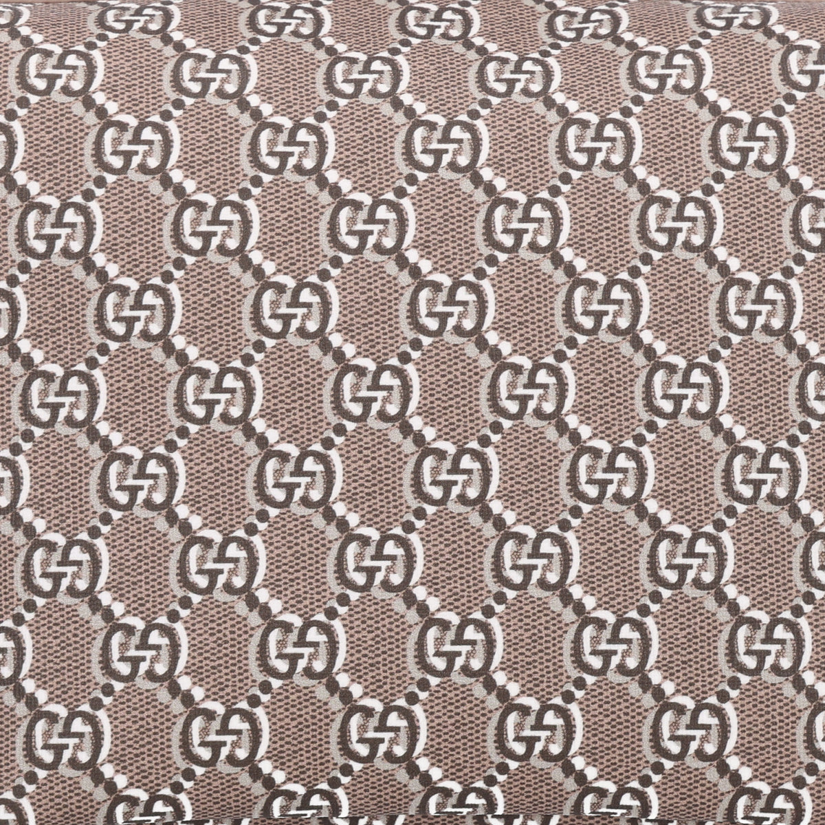 GG Shadow Monogram Super Mini Ophidia Shoulder Bag Taupe