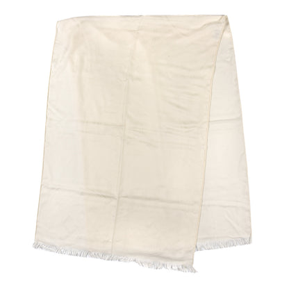 Hermes Cashmere Silk New Libris Stole Ivory 2 of 4