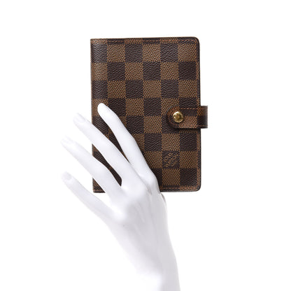 Louis Vuitton Damier Ebene Small Ring Agenda Cover 2 of 6