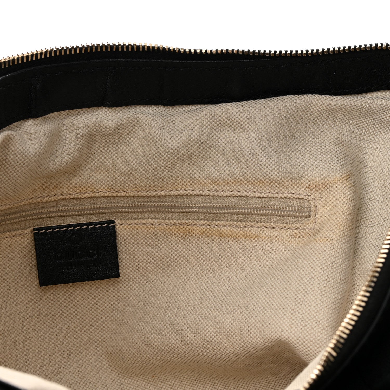 Gucci Monogram Medium Sukey Hobo Black 12 of 17