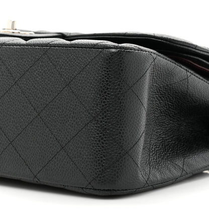 Chanel Caviar Quilted Jumbo Double Flap Black 8 of 10