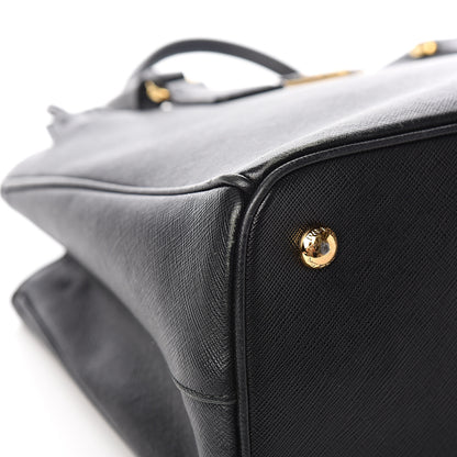 Prada Saffiano Lux Medium Tote Black 7 of 11
