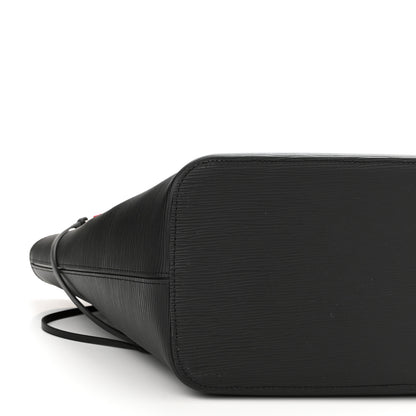 Louis Vuitton Epi Stickers Neverfull MM Black 9 of 10