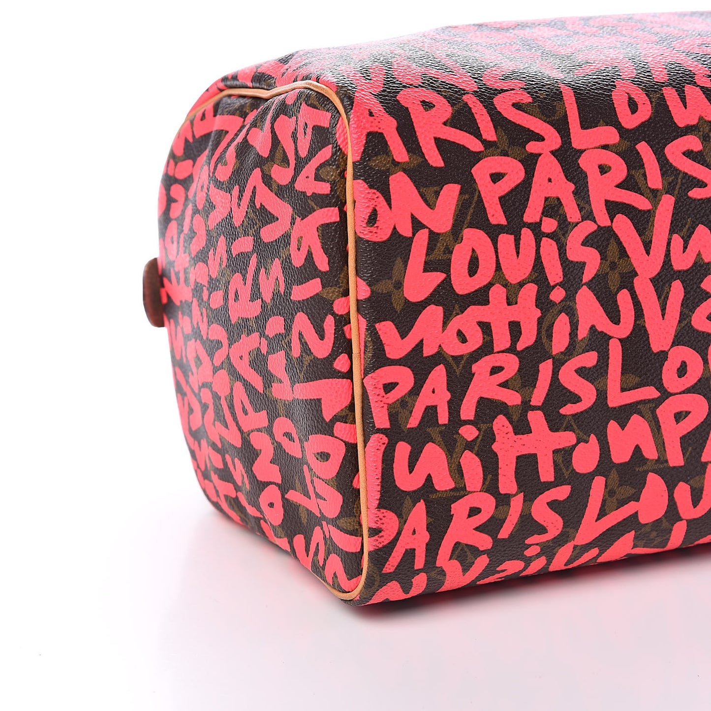 Monogram Graffiti Speedy 30 Fuchsia
