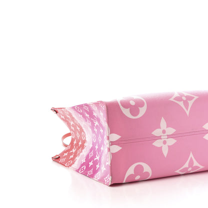 Louis Vuitton Monogram Escale Onthego GM Rouge 10 of 15