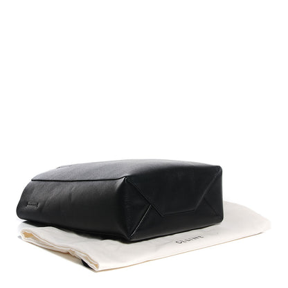 Celine Grained Calfskin Small Vertical Cabas Black 4 of 7