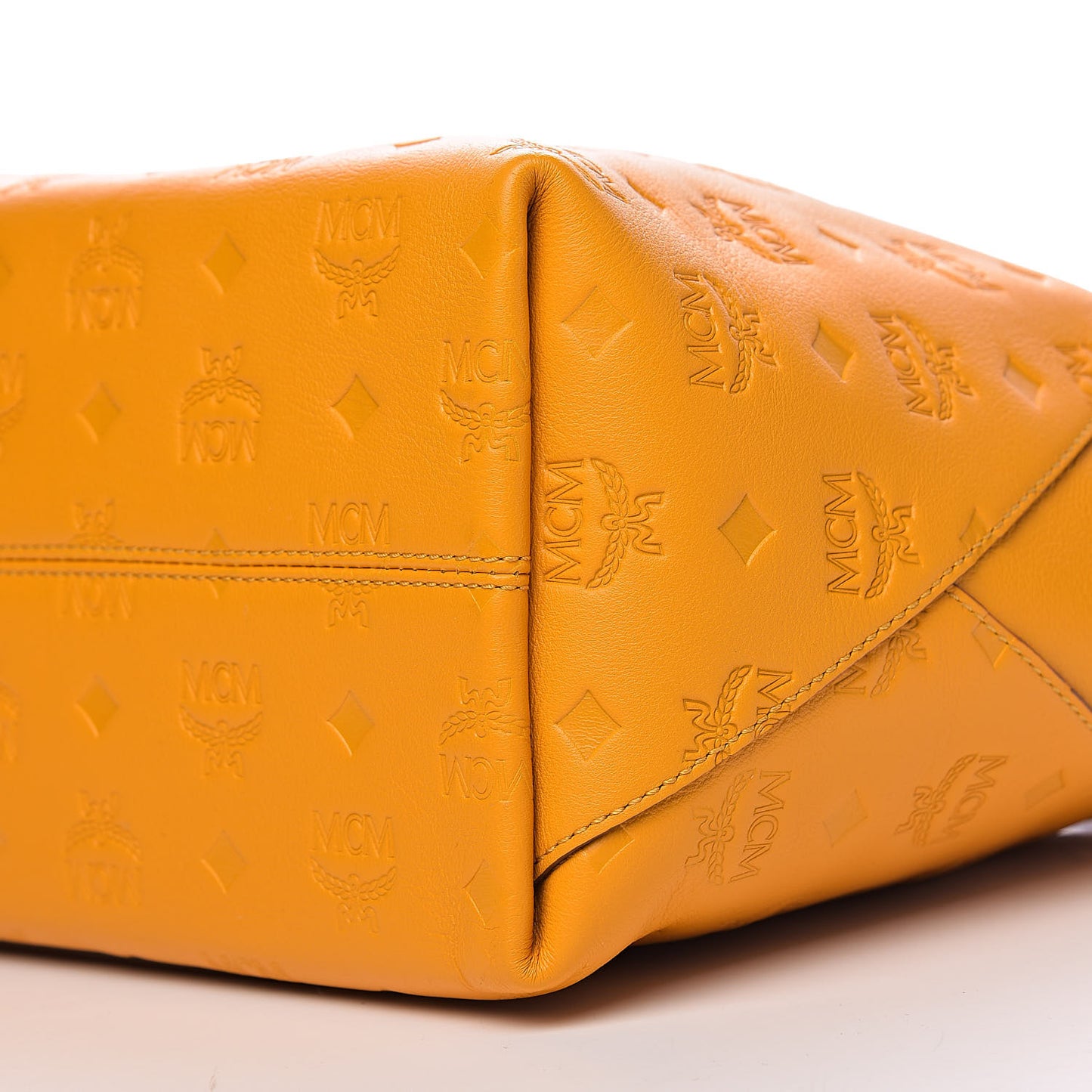 Calfskin Ottomar Monogram Medium Klara Hobo Golden Mango