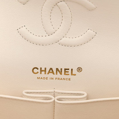 Chanel Caviar Quilted Small Double Flap White 6 of 10