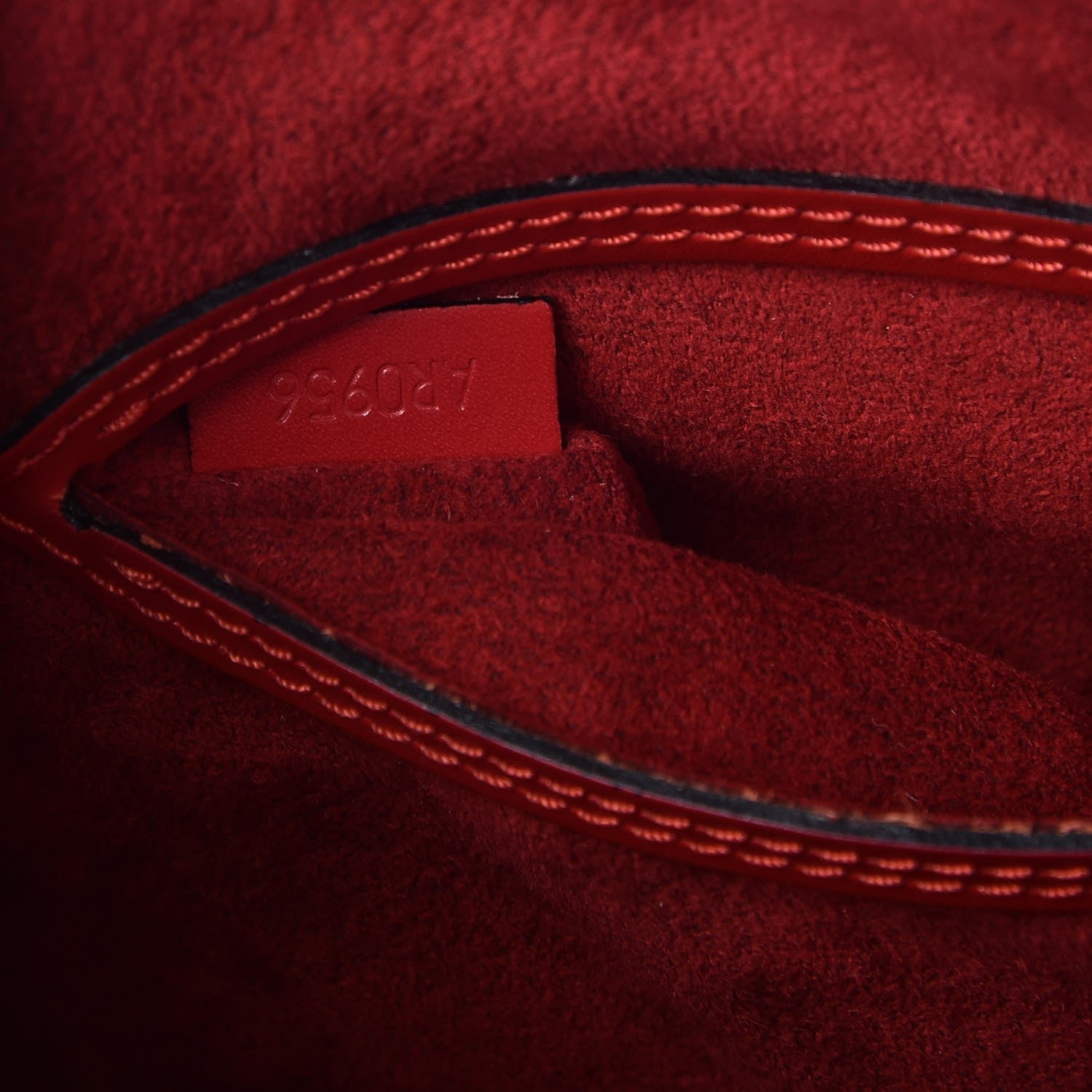 Louis Vuitton Epi Alma PM Castillan Red 6 of 7