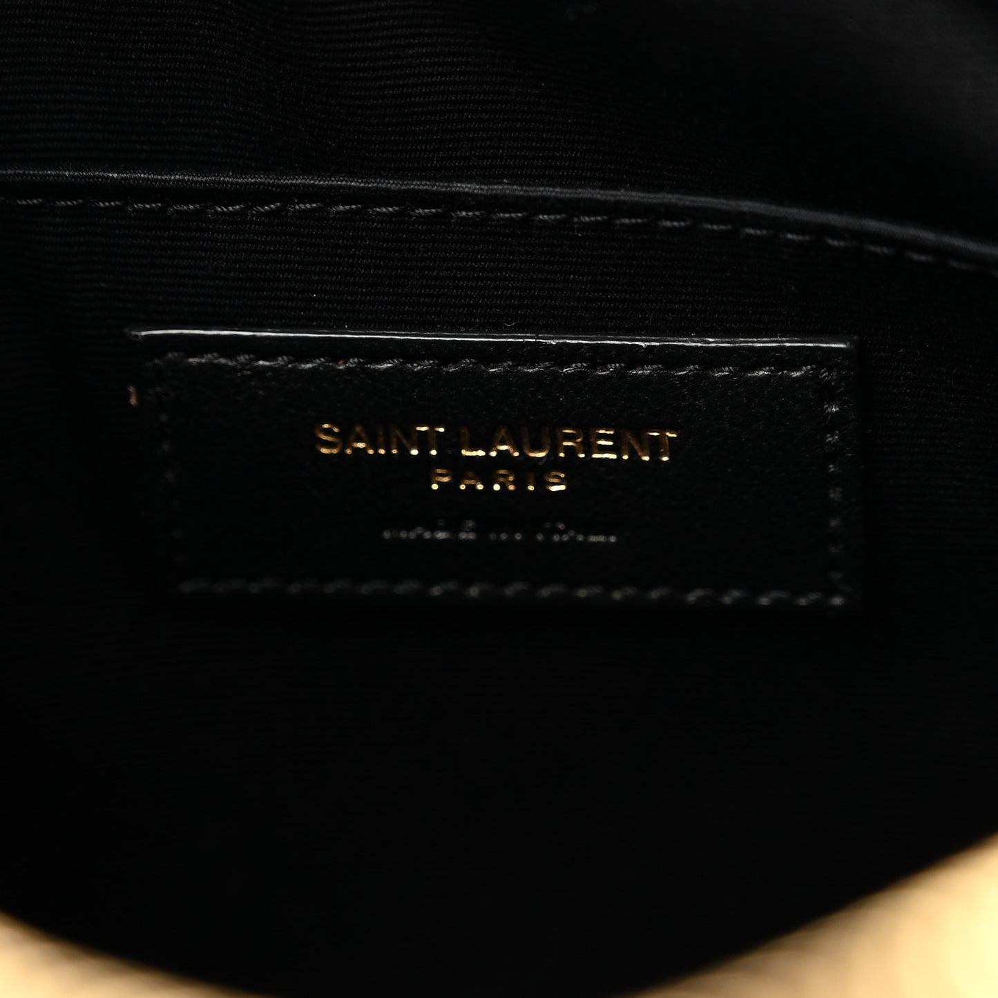 Calfskin Matelasse Monogram Lou Camera Bag Dark Beige
