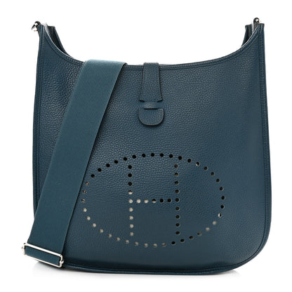 Hermes Taurillon Clemence Evelyne III PM Colvert 1 of 9