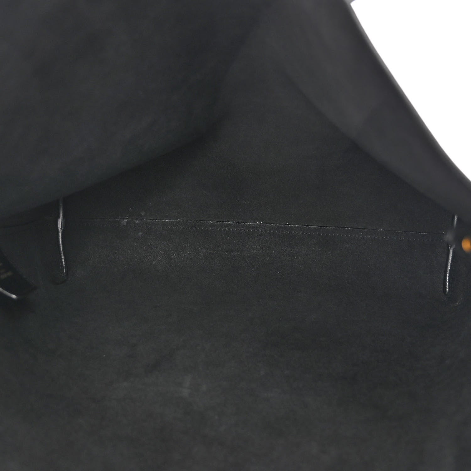 Saint Laurent Calfskin North-South Shopping Tote Black 5 of 12