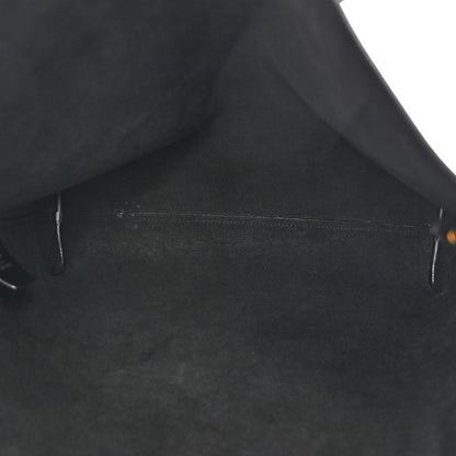 Saint Laurent Calfskin North-South Shopping Tote Black 5 of 12