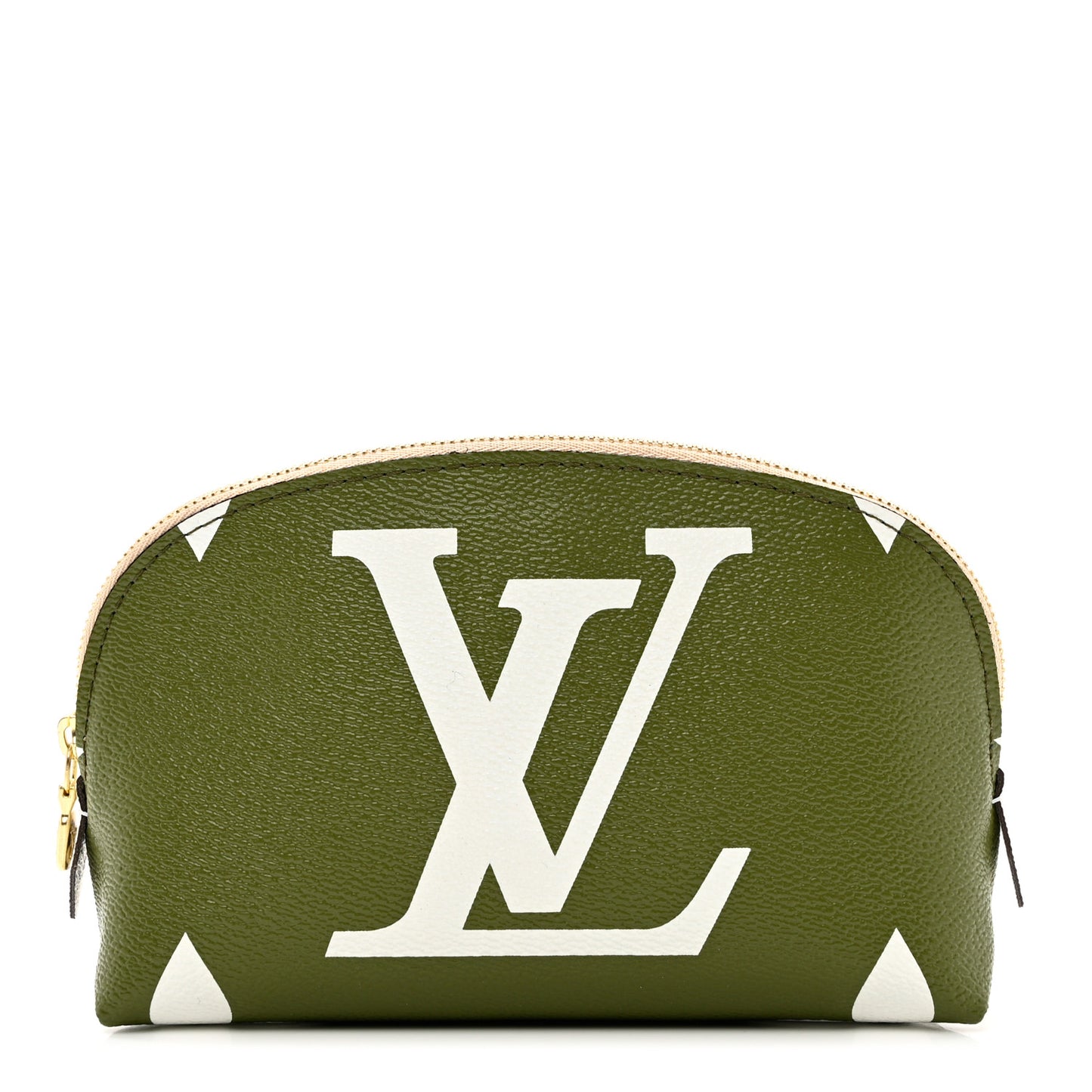 Monogram Giant Cosmetic Pouch Kaki