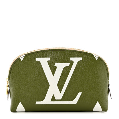 Louis Vuitton Monogram Giant Cosmetic Pouch Kaki 1 of 6