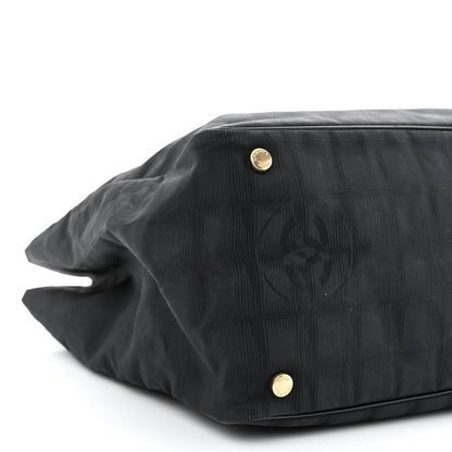 Chanel Nylon Medium Travel Tote Black 9 of 11
