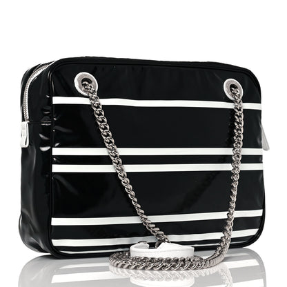 Chanel Vinyl Small La Pausa Camera Case Black 3 of 12