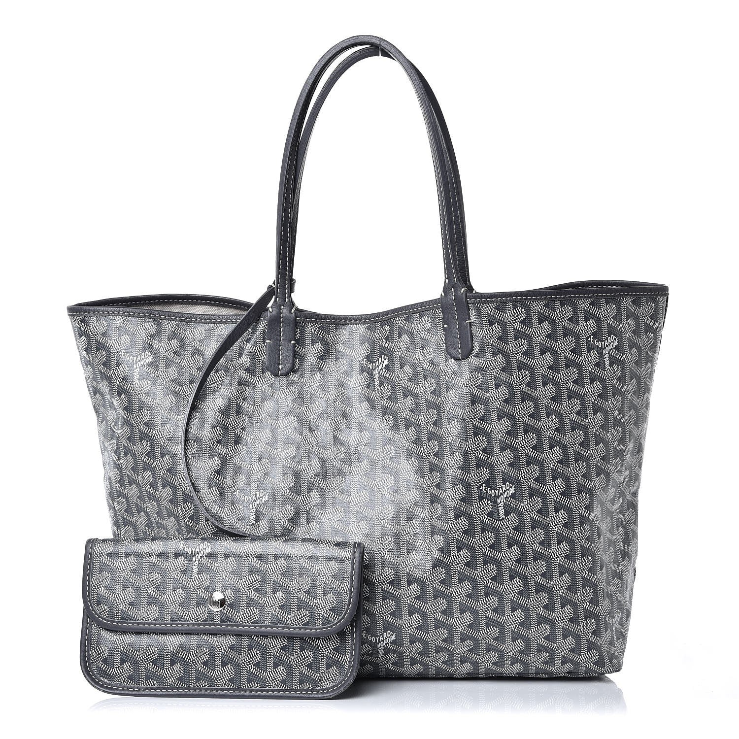 Goyard Goyardine Saint Louis PM Grey 1 of 9