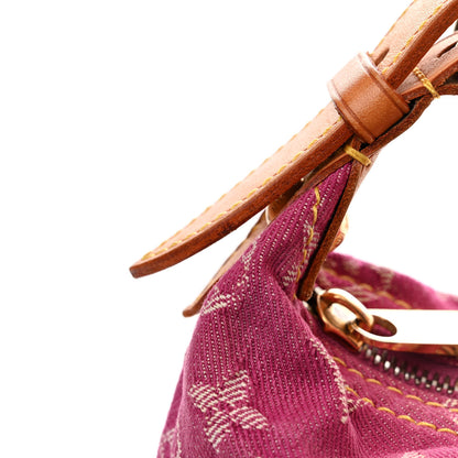 Louis Vuitton Denim Baggy GM Fuchsia 14 of 14