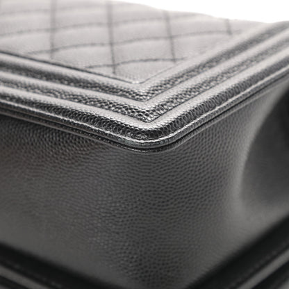 Chanel Caviar Quilted Small Boy Flap Black 11 of 13