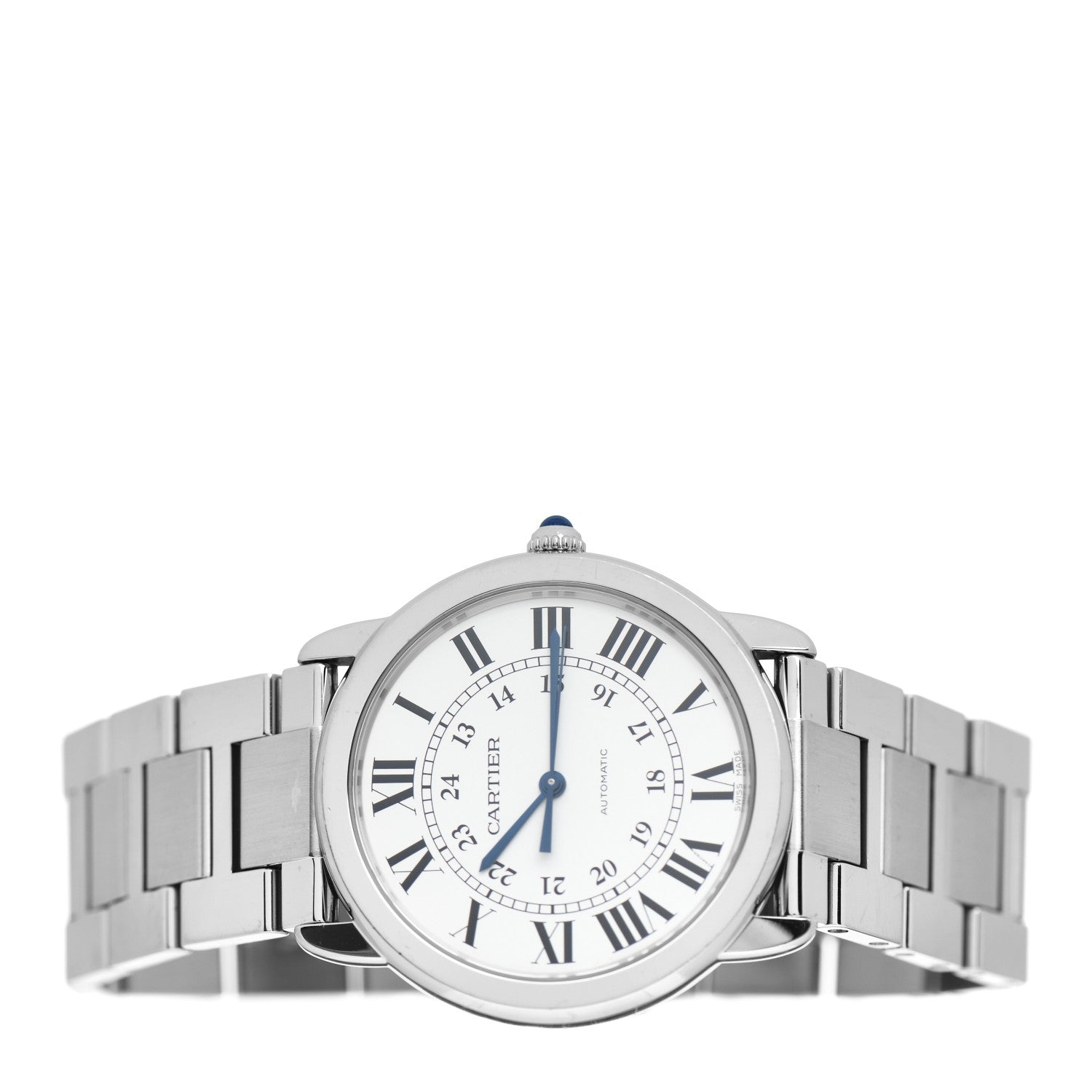 Cartier Stainless Steel 36mm Ronde Solo Automatic Watch 2 of 5