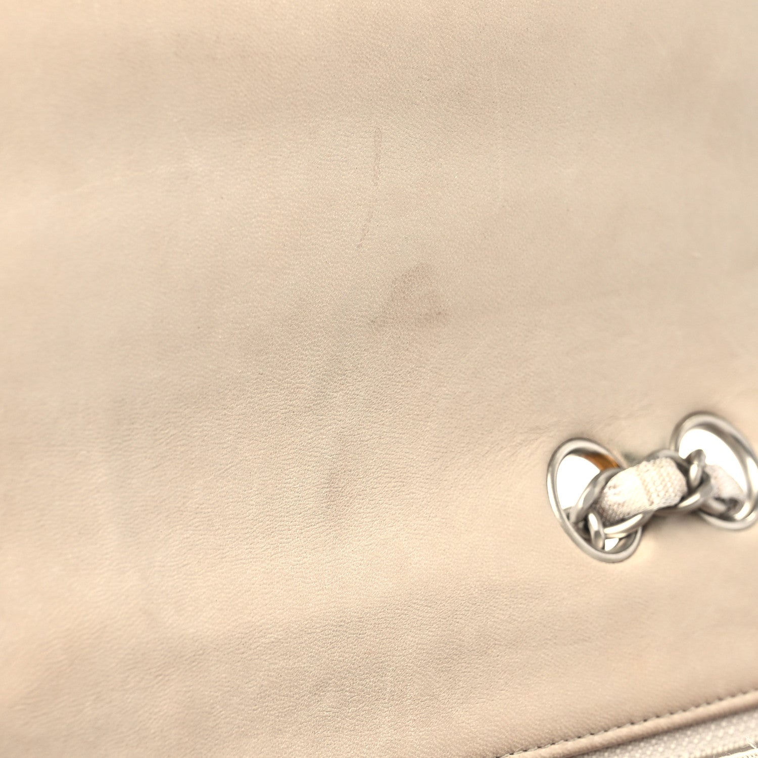 Chanel Nylon Medium Travel Flap Light Beige 10 of 11