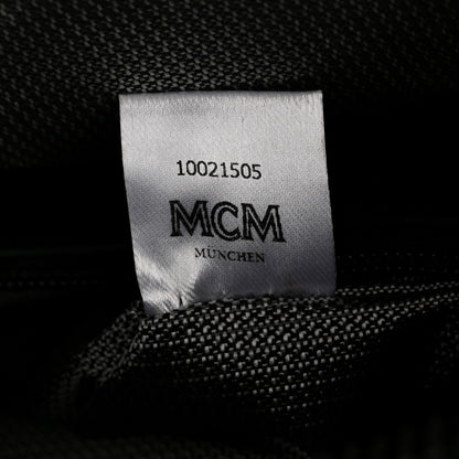 MCM Visetos Medium Side Studs Stark Backpack White 8 of 13