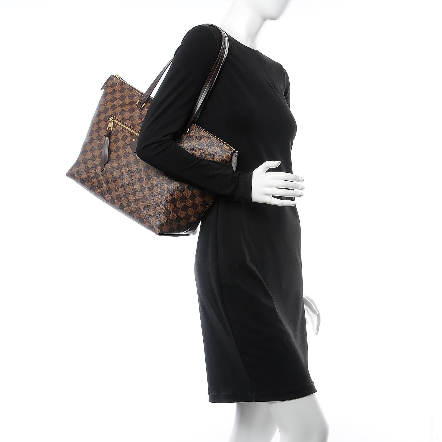 Louis Vuitton Damier Ebene Iena MM 2 of 9