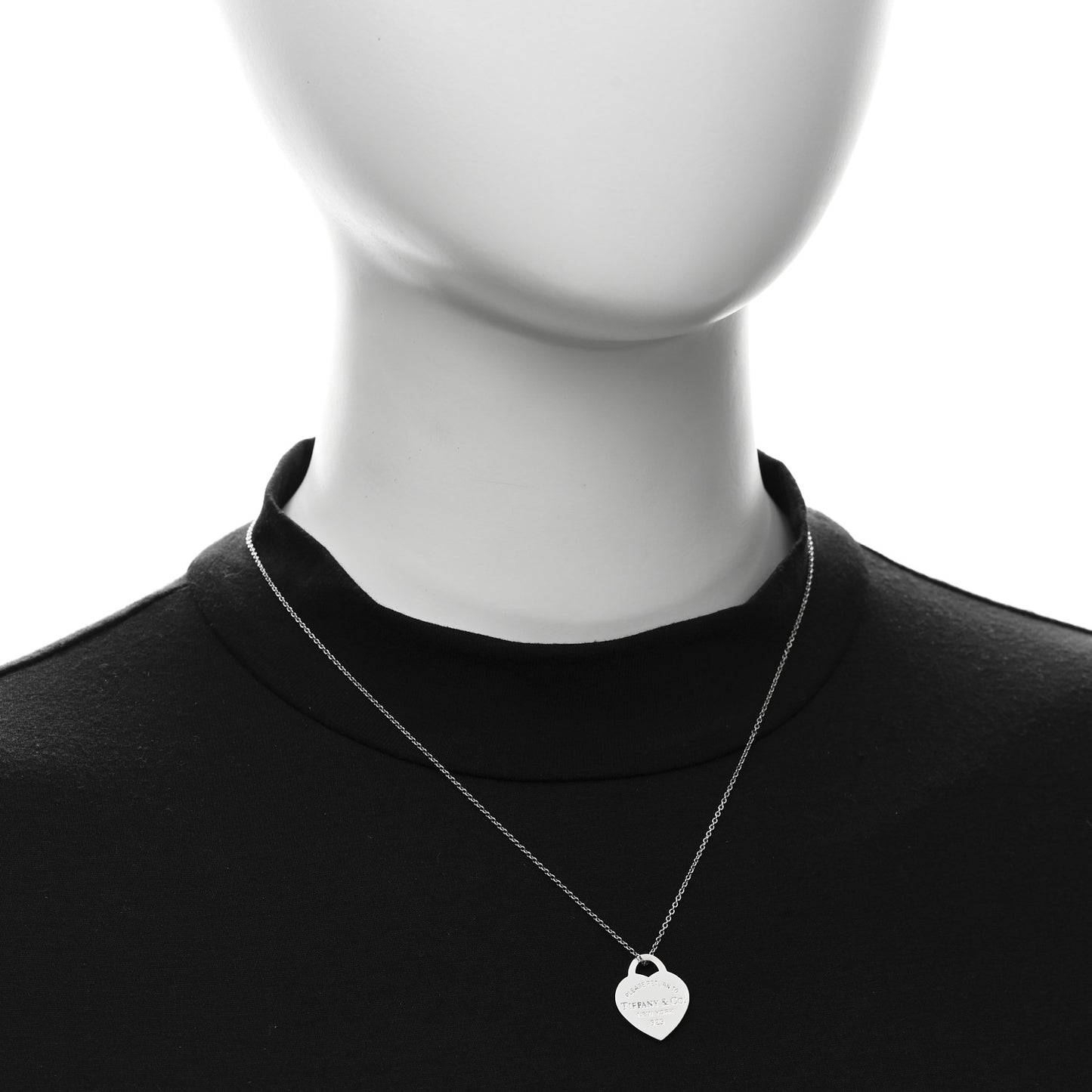 Sterling Silver Small Return To Tiffany Heart Pendant Necklace